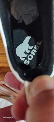 NEW Sorel Out N About III Classic Waterproof Duck Boots Womens 6  Sea Salt/Black