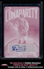 2022 Leaf Metal Kevin Parada Auto Magenta 1/1 New York Mets