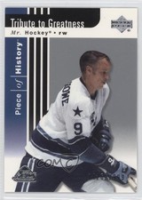 2002-03 Upper Deck Piece Of History 1126/2999 Gordie Howe Mr Hockey #113 HOF 2a8