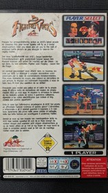 Sega Saturn PAL Fighting Vipers Video Game Complete Boxed With Instructions.