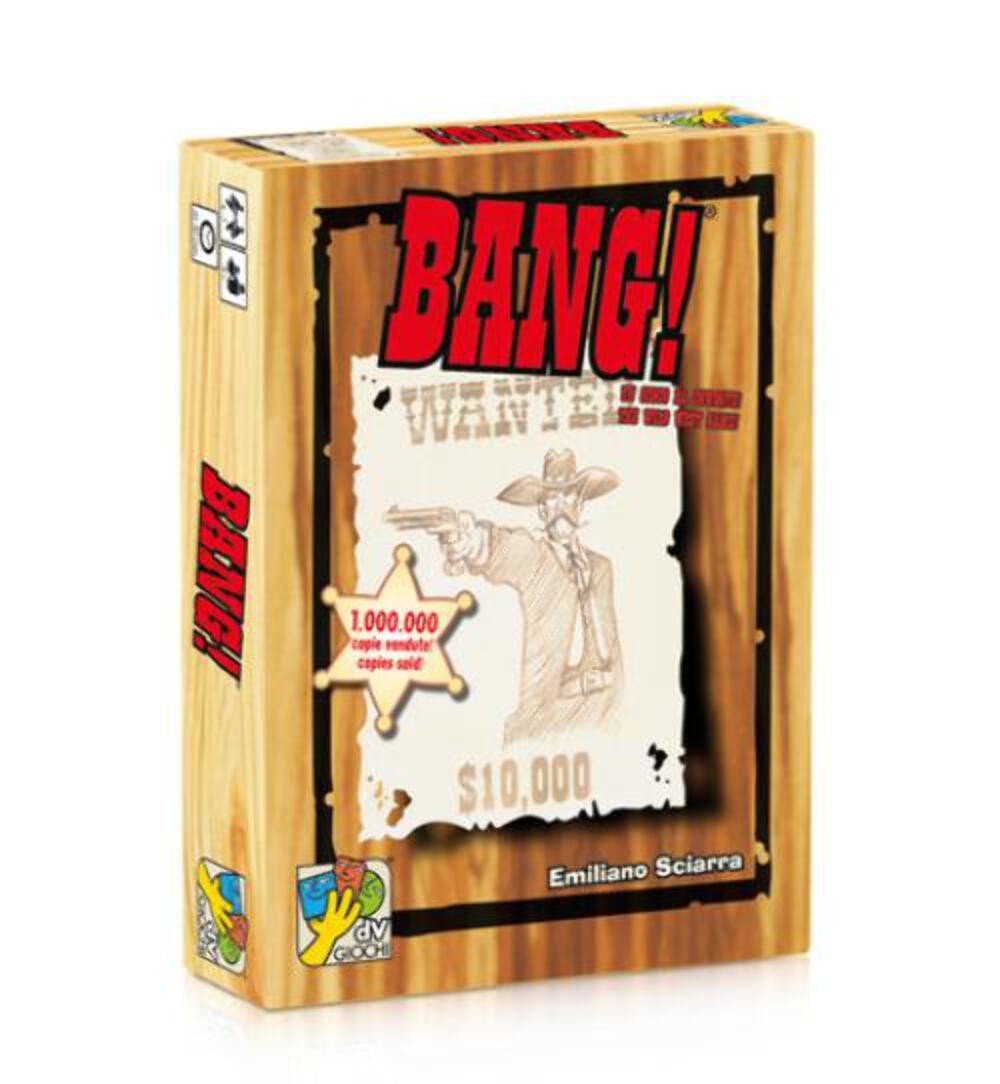 Bang! 4th Edition card game, by Emiliano Sciarra, published by dV Games