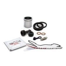 Kawasaki KMX125 B4 1989 front brake caliper service components
