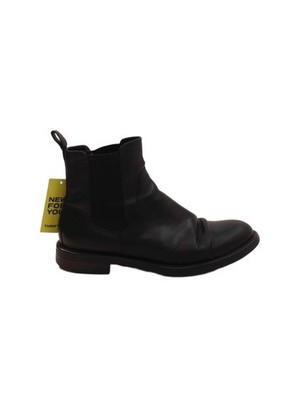 Vagabond Damen Stiefel UK 4 Schwarz 100% Leder Chelsea