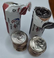 2022 P D S Anna May Wong 3 Uncirculated/BU Quarters from US Mint Rolls