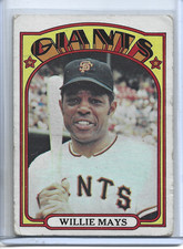 Vintage Willie Mays Baseball Card Timeline: 1951-1974 133