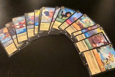 Disney Lorcana Azurite Sea 15 Card Lot Scar Prince Naveen Hercules Pluto VG 2024