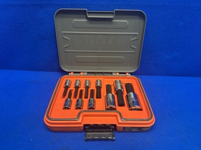 Proto J52110H 3/8'' & 1/2'' Drive 10-Piece Socket Set