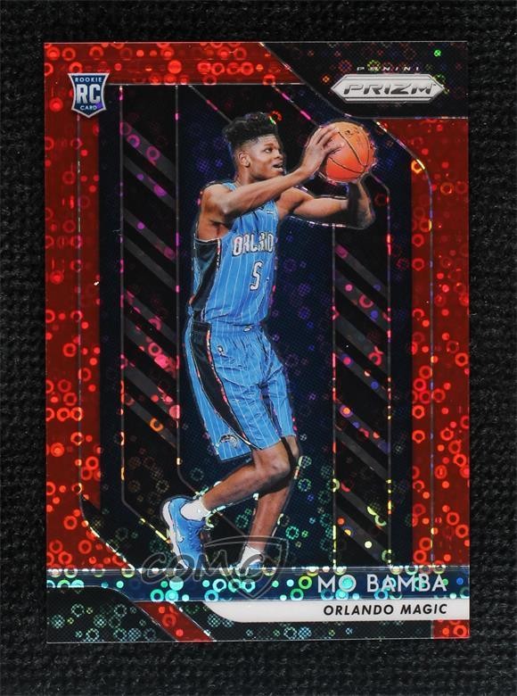 2018-19 Panini Prizm Fast Break Red Prizm 33/125 Mo Bamba #99 b2g