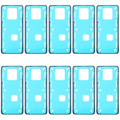 10 PCS Back Housing Cover Adhesive for Xiaomi Redmi 10X 5G / Redmi 10X Pro 5G,