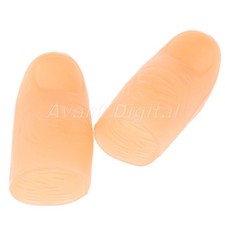 2Pcs Magic Super Bright Light Up Thumbs Fingers Trick Luminous Gifts for Kids