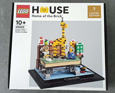 Lego 40503 House Billund, Dagny Holm - Master Builder - OVP