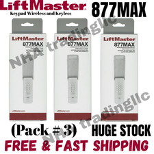 LiftMaster 877MAX Garage Door Opener Keypad Remote Keyless Entry Wireless