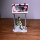 Vintage Department 56 Snow Village COCA-COLA BILLBOARD #54810 Vintage Retired