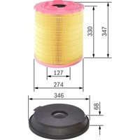 Bosch F 026 400 288 Luftfilter FüR Mercedes Benz Atego 3 2 Axor 2