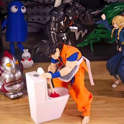 Anime Custom Outfit Training Suit for S.H.Figuarts Son Goku (No
