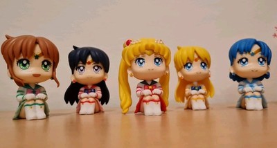 ''Sailor Moon'' Sammelfiguren / Anime Figure Set (5Pc) - 8cm [Neu&OVP]