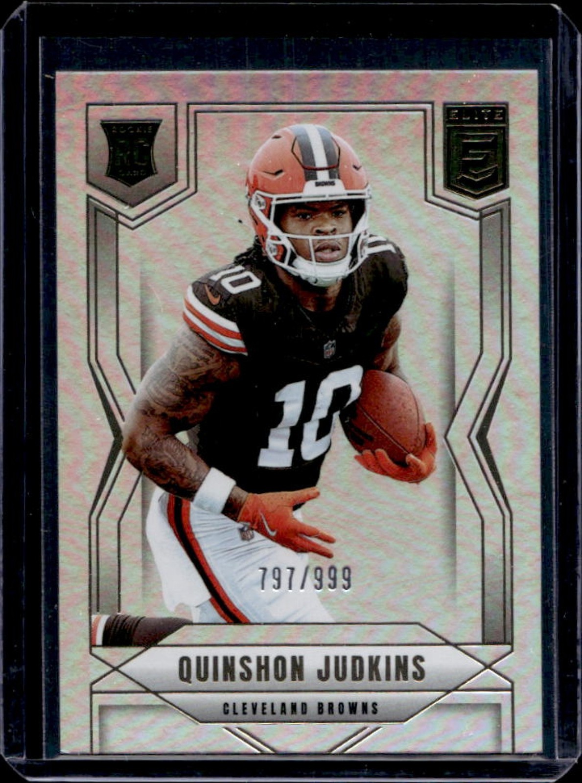 2025 Donruss Elite Quinshon Judkins Rookies Rookie RC #797/999 Browns