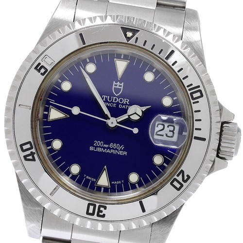 TUDOR Submariner 79190 Date blue Dial Automatic Men's Watch_954070