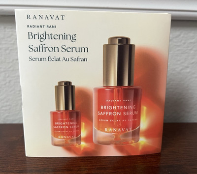 RANAVAT Radiant Rani Brightening Saffron Serum Dark Spot Treatment Sample 3ml*