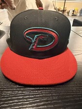 New Era Arizona Diamondbacks Postseason MLB Cap Black Red Baseball