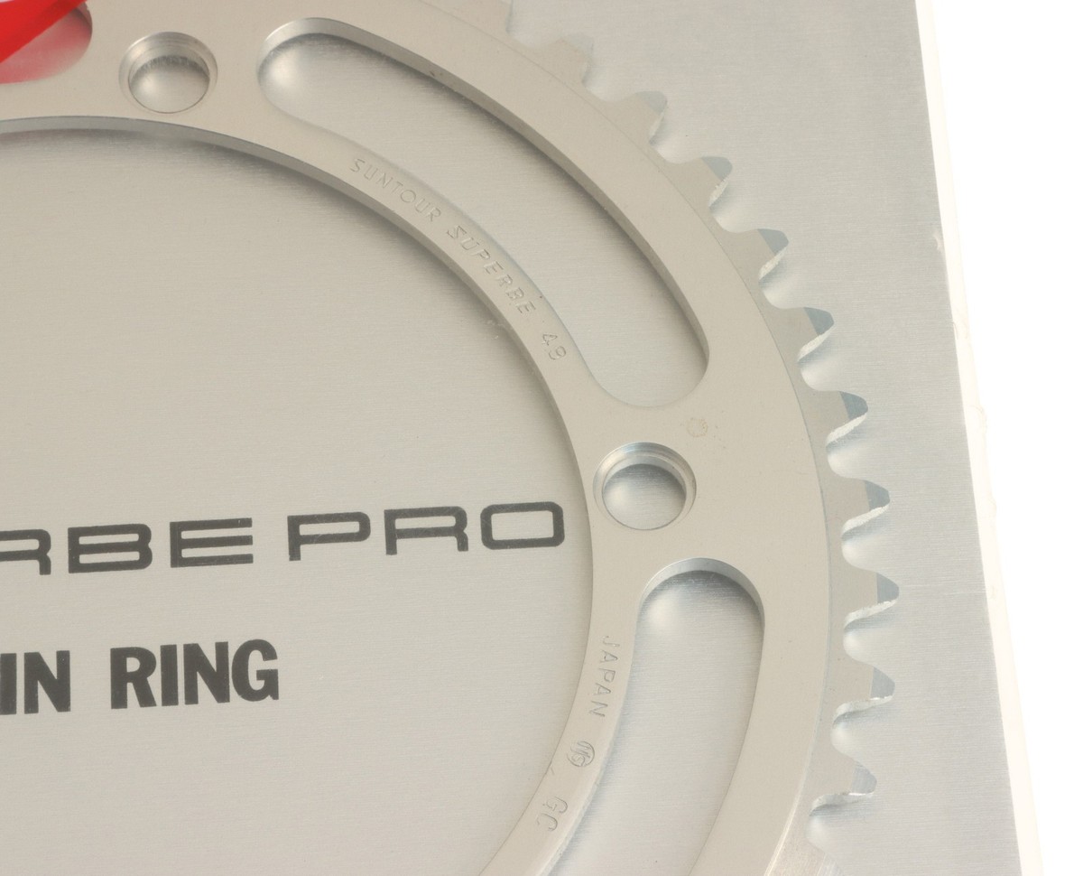 SunTour Superbe Pro Track Chainring 49T 144 BCD 1/8