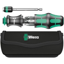 WERA 05051021001 Kraftform Kompakt 20 with pouch, 7 pieces