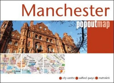 Popout Maps Manchester PopOut Map (Map) PopOut Maps