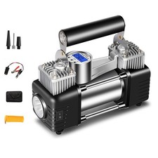 Heavy Duty Portable Air Compressor Car Tire I...