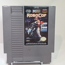 RoboCop NES Vintage Nintendo Tested Working Clean, Game Cartridge Only No Manual