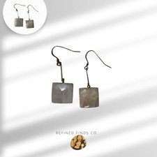 rainbow moonstone sterling silver earrings 92...