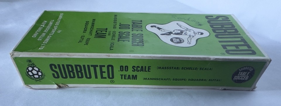 Subbuteo C100 LW Team 355 West Ham – équipe Vintage Très Bon état