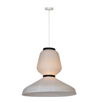 HäNgelampe Papier Weiß HöHenverstellbar Rund Ø67 Cm E27 Pendelleuchte Esszimmer