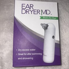 Ear Dryer MD Electric Dries Excess Water After Swimming or Showering NIB
