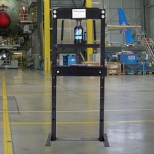 20 Ton Hydraulic Shop Press H Frame Garage Bearing Press with Plates Adjustable