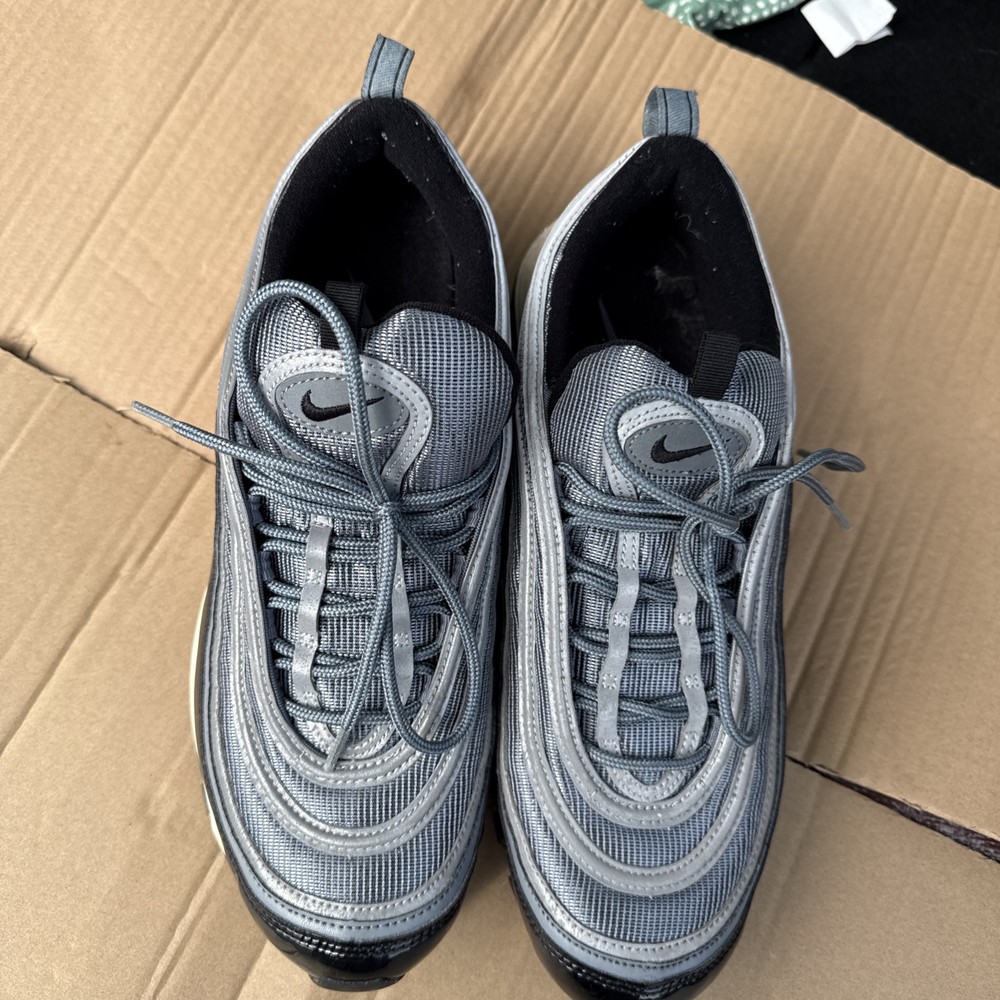 Nike Air Max 97 Size 12 in Sleek Patent Leather Design