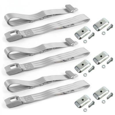 Nash Rambler 1950 - 1954 Standard 2pt G/G Lap Bench Blt Kit w/BKTS 3 Belts