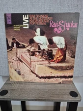 RAVI SHANKAR at The Monterey International Pop festival NEW 12" Vinyl LP Poster