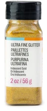 CousinDIY Extra Fine Glitter 2oz-Iridescent Gold