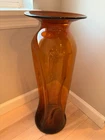 New ListingVintage Blenko 6536 Honey Floor Vase – 23” Joel Philip Myers MCM Art Glass