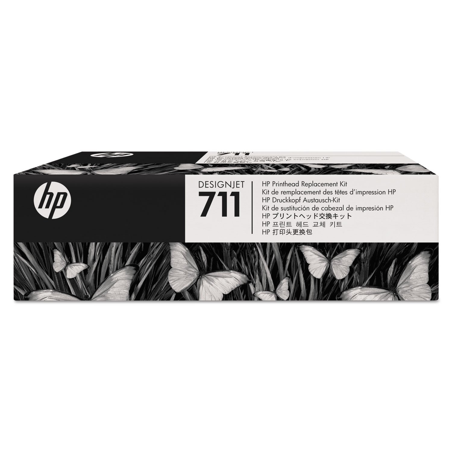 HP C1Q10A OEM HP 711 Genuine Ink Cartridge Printhead Replacement Kit
