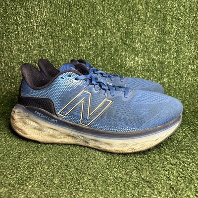 New Balance Fresh Foam X More V3 Men's Size 10 EE Wide Running Shoes Blue