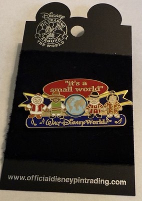 Disney Parks It s A Small World Pin Brand New; Adorable