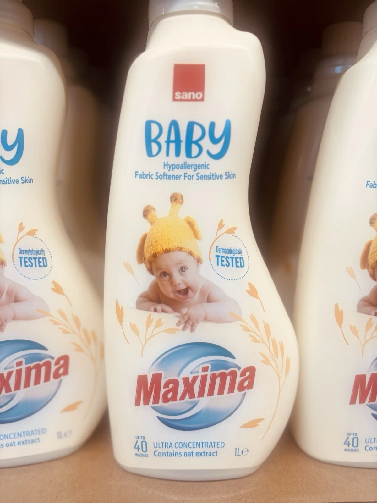 SANO - Super concentrated baby oatmeal fabric softener 1 liter
Opens in a new window or tab