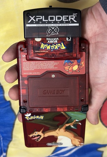Blaze Xploder GameShark Cartridge Nintendo GameBoy Advance GBA Pokemon Codes