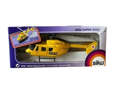 Siku ADAC Helicopter 1:55 Scale Diecast Metal Rescue Helicopter