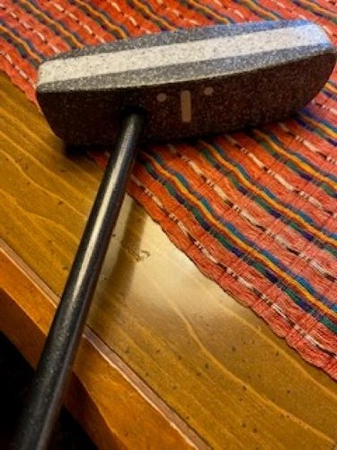 Grey Lightweight putter, unique - Image 3 of 3