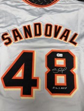 Pablo Sandoval Signed Jersey San Francisco Giants Inscribed Beckett COA