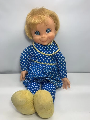 Vintage Mrs. Beasley Doll Original 1967 Mattel DOES NOT TALK Stains