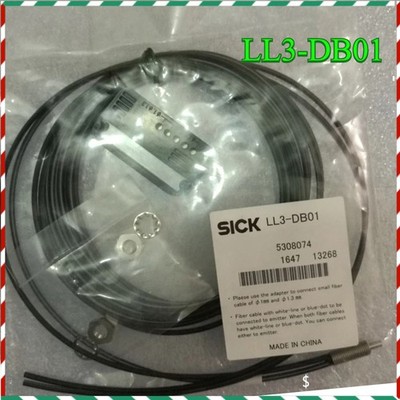1PCS SICK LL3-DB01 reflective optical fiber sensor NEW Rapid Delivery