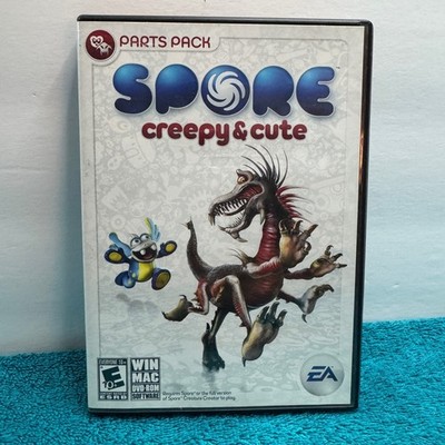 Spore Creepy & Cute Parts Pack PC Mac Expansion EA Maxis Video Game Disc Manual
